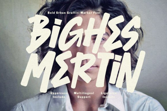 Bighes Mertin: Capturing Urban Grit in Modern Typography