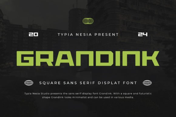 Grandink: A Modern Square Sans for Bold Design